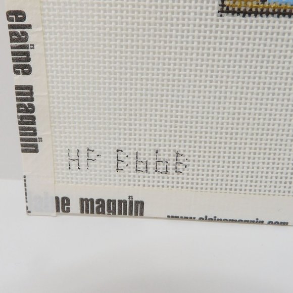 New Hasui Kawase Zaimoku Island Needlepoint Canvas Hand Painted 18 ct - Picture 4 of 4